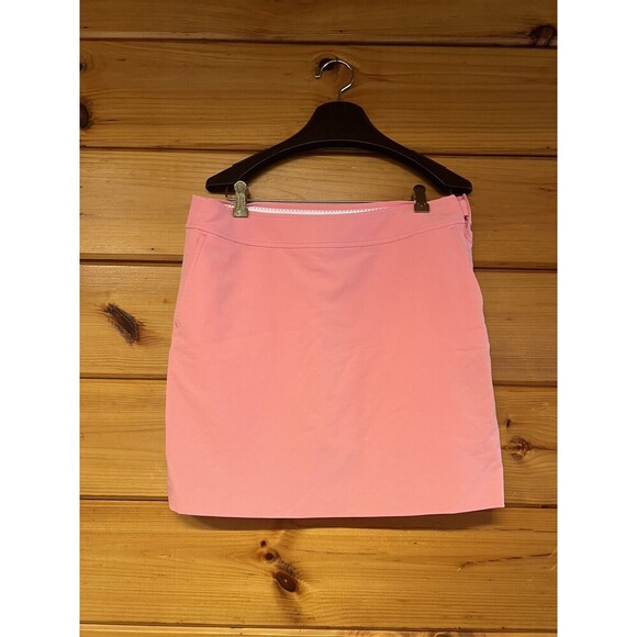 Fairway & Greene Carrie Womens Salmon Golf Stretchy skort 8 - Picture 1 of 4